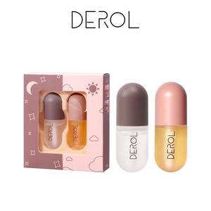 2 unids/caja Mini colágeno labio más regordete suero claro de los labios brillo de labios - Product Image 2