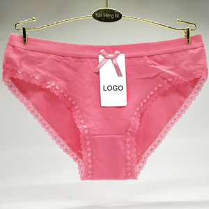 12 قطعة = دفعة واحدة للنساء الشابات مثير تنفس ناعم رقيق القطن فتاة مع القوس - Product Image 4