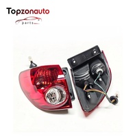 Topzonauto pour OEM 26550-WE000 / 26555-WE000 Feux arrière de rechange pour Nissan AD Tail Light WINGROAD / AD VAN Y12 2008