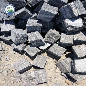 Nguồn Cung Cấp Từ Nhà Máy Đá Granit Màu Xám Đậm Đá Cobble Đá Granite Tự Nhiên Đá Lát Nền Đá Cuội Cho Vỉa Hè - Product Image 3