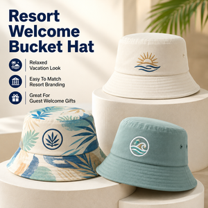 Nueva Gorra de Pescador Estilo Casual para Hombre y Mujer, con Diseño de Logotipo Personalizado, Borde Ancho, Lisa, para Deportes al Aire Libre - Product Image 1