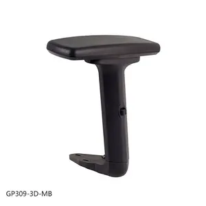 Suniver High Quality Wholesale Pu Plastic Replacement Chair Accessories Armrest For Office Chair