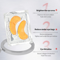 2025 Personnalisé Anti-Poches Cernes Or Masque Pour Les Yeux Anti-Rides Hydrogel Collagène Sous Les Yeux Patchs Gel
