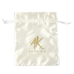 Sacs en satin personnalisés à bas prix avec logo, pochettes de rangement pour chaussures de danse et perruques, vente en gros - Product Image 2