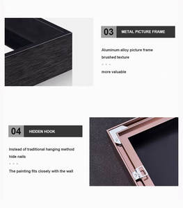 Peinture réaliste de poisson Koi faite à la main Art mural 3D pour décor de maison Huile sur toile Sujet animal - Product Image 5