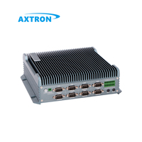 Compacto Mini Linux Integrado ITx Industrial PC Computadora Core I3 I5 I7 5 LAN 10 USB 8 COM RS232 RS485 Compatible Windows11 Ubuntu