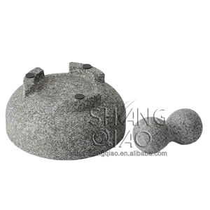 Mortero de granito de piedra Natural, conjunto de mazo con Tejolote, proveedor directo de fábrica - Product Image 3