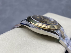 Caja de acero inoxidable 316L de 40 mm de diámetro. Correa de Acero Inoxidable de Tres Eslabones. Reloj Mecánico de Alta Gama para Hombre - Product Image 3