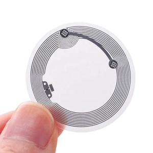 Iso15693 giao thức dia36mm HF <span class=keywords><strong>RFID</strong></span> thư viện CD <span class=keywords><strong>Tag</strong></span> NFC giấy nhãn dán nhãn - Product Image 4