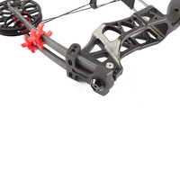 M109E arc composé flèche double usage arc de tir à l'arc et flèche chasse gaucher 60 LBS tir à l'arc boule d'acier arc Composite