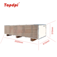 Topdpi – plastifieuse à froid manuelle à basse température, 1.6m, Machine à plastifier grand Format pour papier autocollant