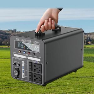Station d'alimentation portable 2000W 220V, générateur solaire LiFePO4 avec MPPT pour le camping, la maison et les situations d'urgence - Product Image 1