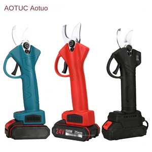 Ciseaux de jardin à batterie, sécateurs portables, ciseaux de jardin en <span class=keywords><strong>acier</strong></span> inoxydable, sécateurs de jardin sans fil - Product Image 1