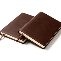 Cuaderno de Tapa Dura A5 de Alta Calidad, Personalizado con Logotipo, Libreta de Notas de Cuero PU para Negocios