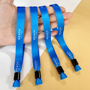 Pulseras Coloridas de Alta Calidad con Logotipo Personalizado para Eventos, Pulseras de Tela <span class=keywords><strong>totwoo</strong></span> de Larga Distancia con Función Táctil - Product Image 2