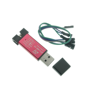 Programador/Descargador ST-LINK V2 Mini, Simulador de Depuración STM32 STM8 con Cable DuPont y Cubierta Protectora para Pruebas de Programación de MCU - Product Image 3