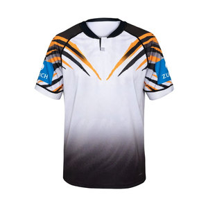 <span class=keywords><strong>Traspirante</strong></span> di alta qualità Cronulla Sutherland Sharks Team Sport uniforme Top da uomo a manica corta maglie da Rugby maglie - Product Image 3
