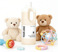 Détergent liquide concentré écologique pour bébés : Moindre consommation de plastique et coûts d'expédition, Puissance supérieure d'élimination des taches de lait