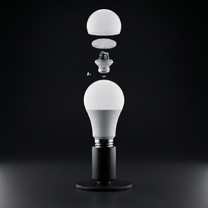 Ampoule LED A60 <span class=keywords><strong>E27</strong></span> B22 12W 1055Lms 3000K-6500K 220-240V à économie d'énergie, certifiée CE RoHS ERP, pour la maison, le bureau et l'hôtel - Vente chaude - Product Image 4
