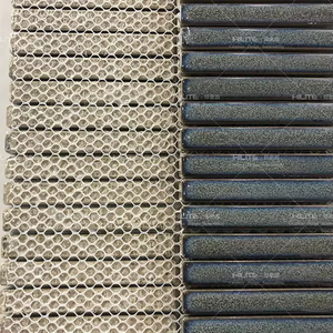 Mosaïque murale de cuisine et de salle de bain Carreaux de mosaïque à bande résistante à la chaleur - Product Image 6