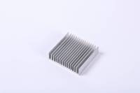 Profil de dissipateur thermique en alliage d'aluminium série 6063, usinage CNC, extrusion, boîtier de radiateur, revêtement en poudre, découpe en Chine