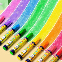 Krayon Tidak Beracun Dapat Dicuci Mudah Diwarnai Perlengkapan Seni Sekolah Rumah Tangga Set Multi Warna Krayon Pastel Minyak Cerah untuk Anak-Anak