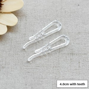 Clip transparent de 3,5 cm pour chemise et pantalon, <span class=keywords><strong>pince</strong></span> magique pour retrousser les jambes de pantalon, clip pour <span class=keywords><strong>jupe</strong></span> JK, anti-plis, sans trace - Product Image 4