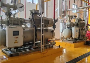 MYCOM unità di condensazione di stoccaggio del gelato utilizzare il <span class=keywords><strong>compressore</strong></span> MYCOM <span class=keywords><strong>con</strong></span> sistema di refrigerazione dell'ammoniaca block Freezer per alimenti surgelati - Product Image 2