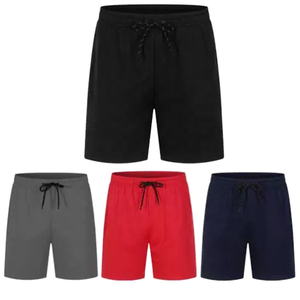 2025 New Men Casual Running Lightweight Summer Sport Shorts Jogging Fitness Breathable Gym Tracksuit <b>Polyester</b> Drawstring Mid - Product Image 1