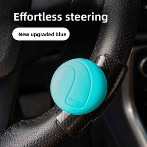 <span class=keywords><strong>Volante</strong></span> de silicona de fácil agarre Popular, <span class=keywords><strong>Bola</strong></span> de refuerzo, rotación de 360 °, antideslizante, operación con una sola mano, accesorio Interior automático <span class=keywords><strong>para</strong></span> - Product Image 4