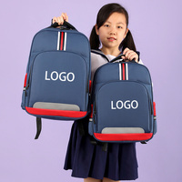 Mode vente chaude réfléchissant étudiant sacs d'école Logo personnalisé étanche sur voyage sport enfants sac à dos en gros