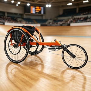 Disabled Sports Equipment Ultra-Light 30-38cm Tender Athletic Marathon Racing Competition Manual Wheelchair For Para Sports - Product Image 2