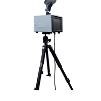 Caméra numérique portable avec capteur CCD 5MP, GPS, stockage 500 Go, moniteur 1 à 6 voies, portée radar 1 km/h pour la surveillance du trafic