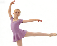 Robe de ballet spéciale DIY avec strass, costume de danse de ballerine fait main, jupe tutu, tenue de scène de danse