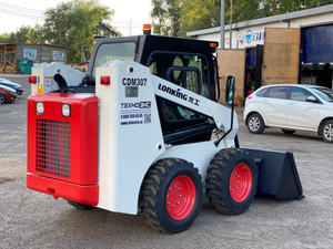 Advanced LONKING CDM307 Compact Skid Steer Loader Maquinaria de movimiento de tierras de grado profesional Precio de valor - Product Image 3