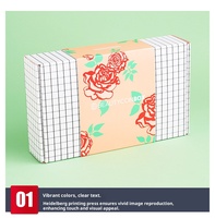 Caja de Embalaje de Ropa Personalizada, Ecológica, Portátil, Reciclable, Moderna y de Lujo, con Logotipo Personalizado