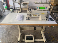 Machine à coudre plate à aiguille simple, alimentation différentielle haut et bas, avec spécification d'entrée de pliure DLU-5494N-7