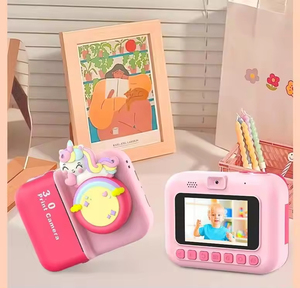 New Purple Pink Fashion Electric LCD Display Girls Kids Use Photo <b>Video</b> <b>Digital</b> <b>Camera</b> <b>Digital</b> Children's <b>Camera</b> Birthday Gift - Product Image 3