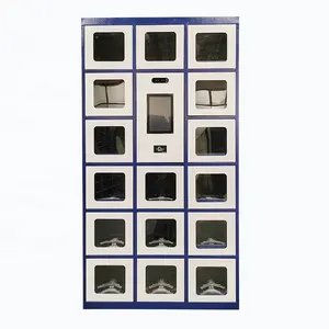 Yinlong 계량 공장 부품 사물함 고품질 얼굴 인식 카드 스 와이프 레코드 시스템 스토리지 캐비닛