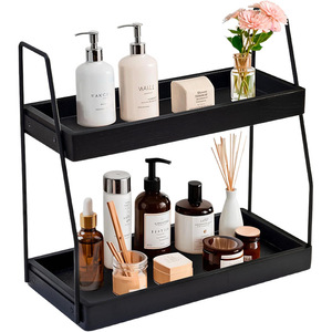 Estantes Flotantes <span class=keywords><strong>de</strong></span> Madera y Metal Personalizados, Estantes <span class=keywords><strong>de</strong></span> Almacenamiento <span class=keywords><strong>de</strong></span> Productos <span class=keywords><strong>para</strong></span> el Cabello <span class=keywords><strong>de</strong></span> <span class=keywords><strong>Bambú</strong></span>, Organizador <span class=keywords><strong>para</strong></span> <span class=keywords><strong>Baño</strong></span>, Cocina y Dormitorio - Product Image 6