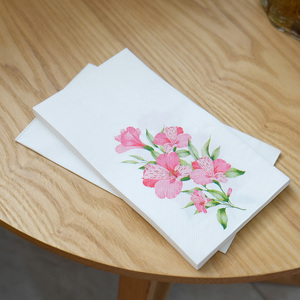 Chất lượng tùy chỉnh in hoa giấy dùng một lần khăn khách Khăn ăn decoupage giấy khăn ăn, decoupage Khăn ăn - Product Image 4