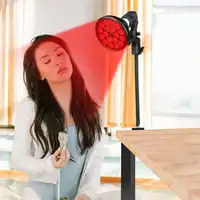 RLTTIME - Red Light Therapy Bulb with Stand, Infrared Lamp