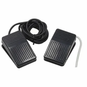 FS-1 Momentary Plastic Anti-skid Foot Switch 10A/250VAC NO+NC Electric Power Foot Pedal Switch