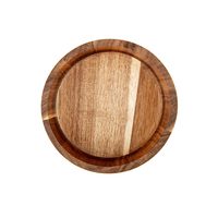 Petit bol en bois fait main bol de service bol à salade en bois d'acacia pour salade et fruits