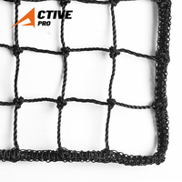 Système de filet de séparation sportif professionnel, maille de 4,5 cm, filet de séparation suspendu au plafond pour terrain de basket-ball intérieur, gymnase