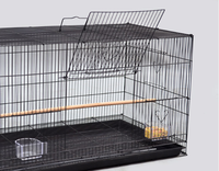 Cage à oiseaux de luxe, grande cage à oiseaux en métal, cage de reproduction pour pinson pivoine, grand nid pour oiseaux