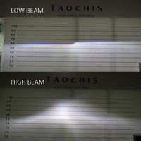 TAOCHIS Voiture lumière 3.0 pouces phares bi-xénon brouillard lampe projecteur lentille Pour BMW F21 3D F20 5D F22 2D ACTIVE TOURER F45 GRAN TOURER