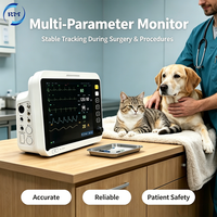 Moniteur Multiparamétrique Vétérinaire à Prix d'Usine avec Support Optionnel pour EtCO2, Moniteur de Signes Vitaux pour Animaux pour Soins Chirurgicaux
