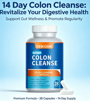 Cápsulas de Limpieza de Colon de 14 Días OEM ODM, 28 Unidades |   Suplemento Dietético para el Apoyo Inmunológico y el Bienestar Intestinal en Adultos