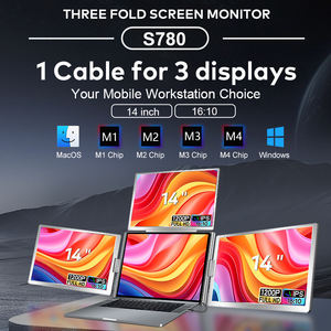 Extensor de Pantalla Triple para Portátil, 20 Años de Experiencia Directa de Fábrica, OEM/ODM, Panel LCD IPS de 1080P, Extensor de Pantalla con Certificación CE, FCC y RoHS - Product Image 6